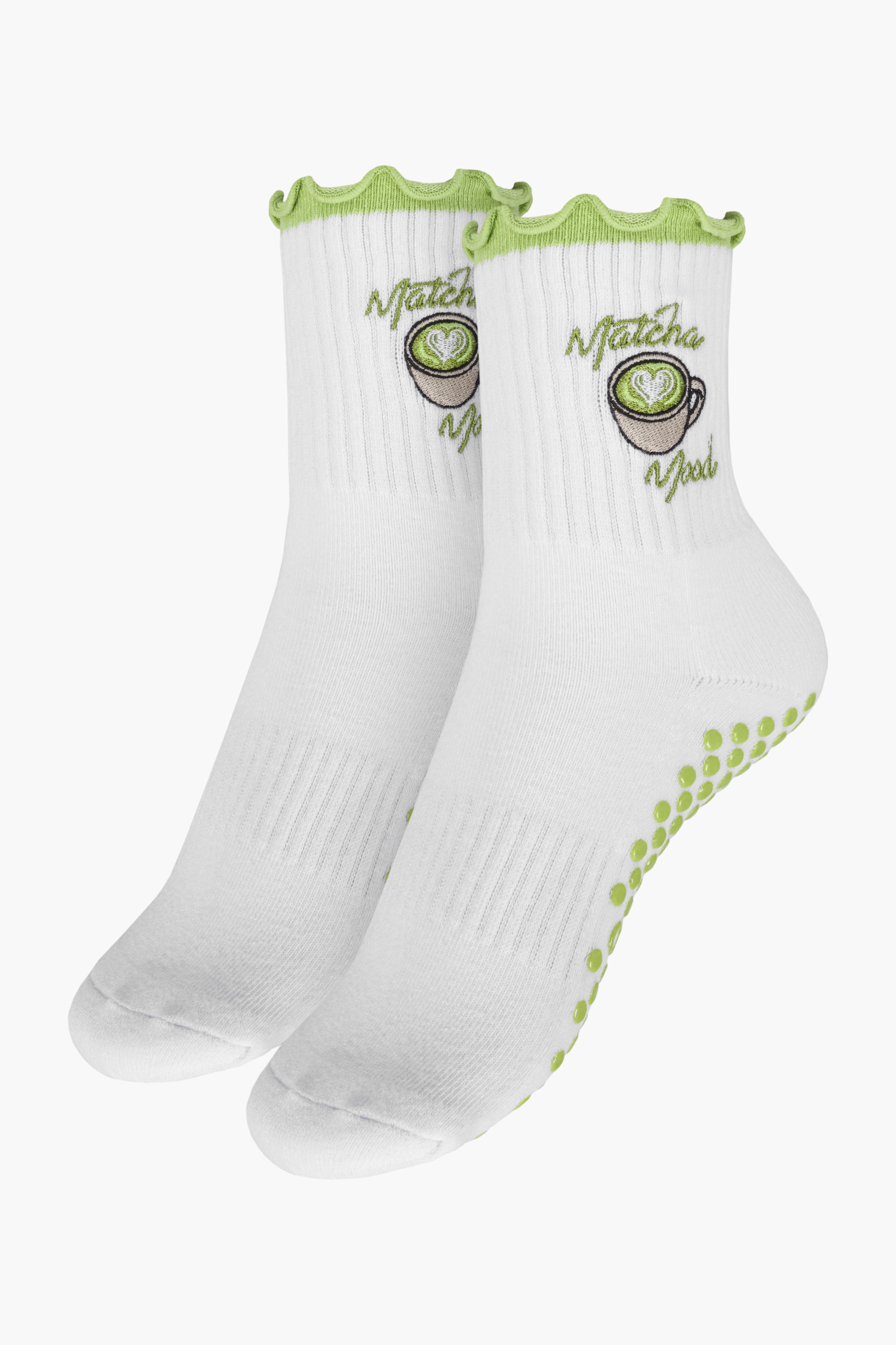 EMORY™ Matcha Mood Grip Socken