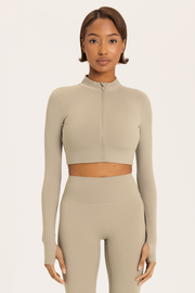 Muse Crop Zip Jacket