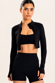 Muse Crop Zip Jacket