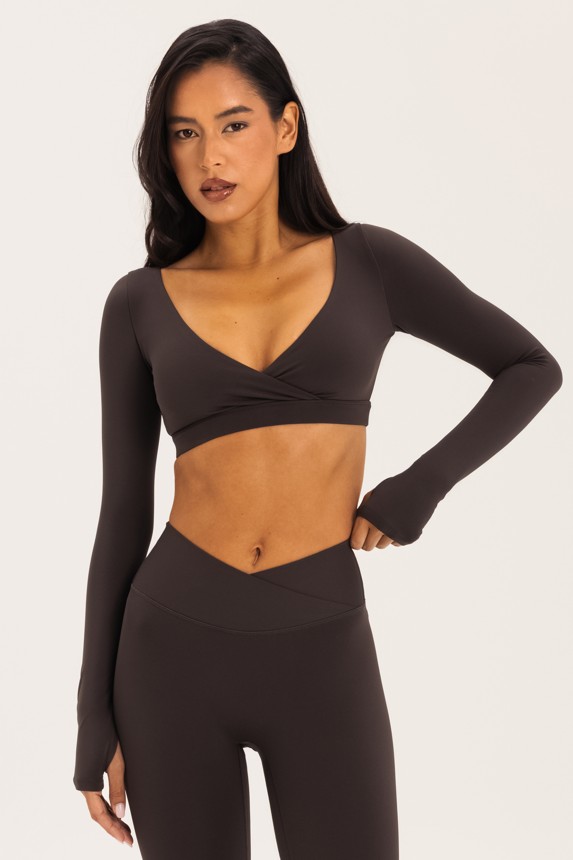 Muse Crossover Long Sleeve Bra