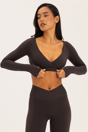 Muse Crossover Long Sleeve Bra