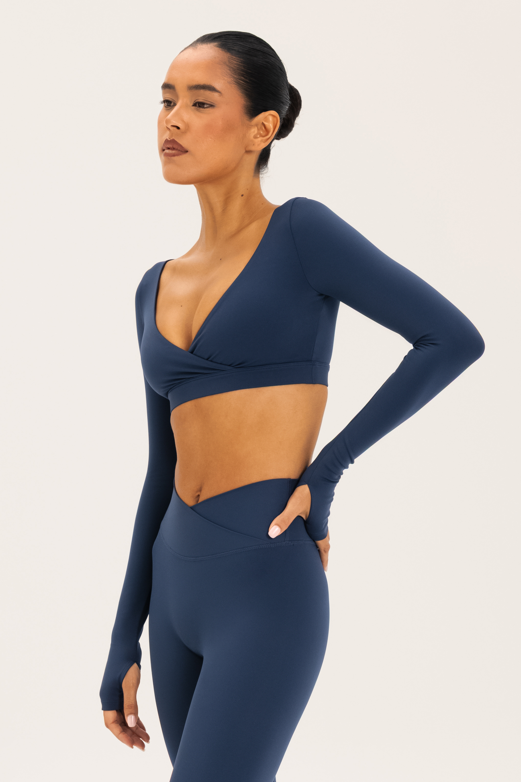 Muse Crossover Long Sleeve Bra