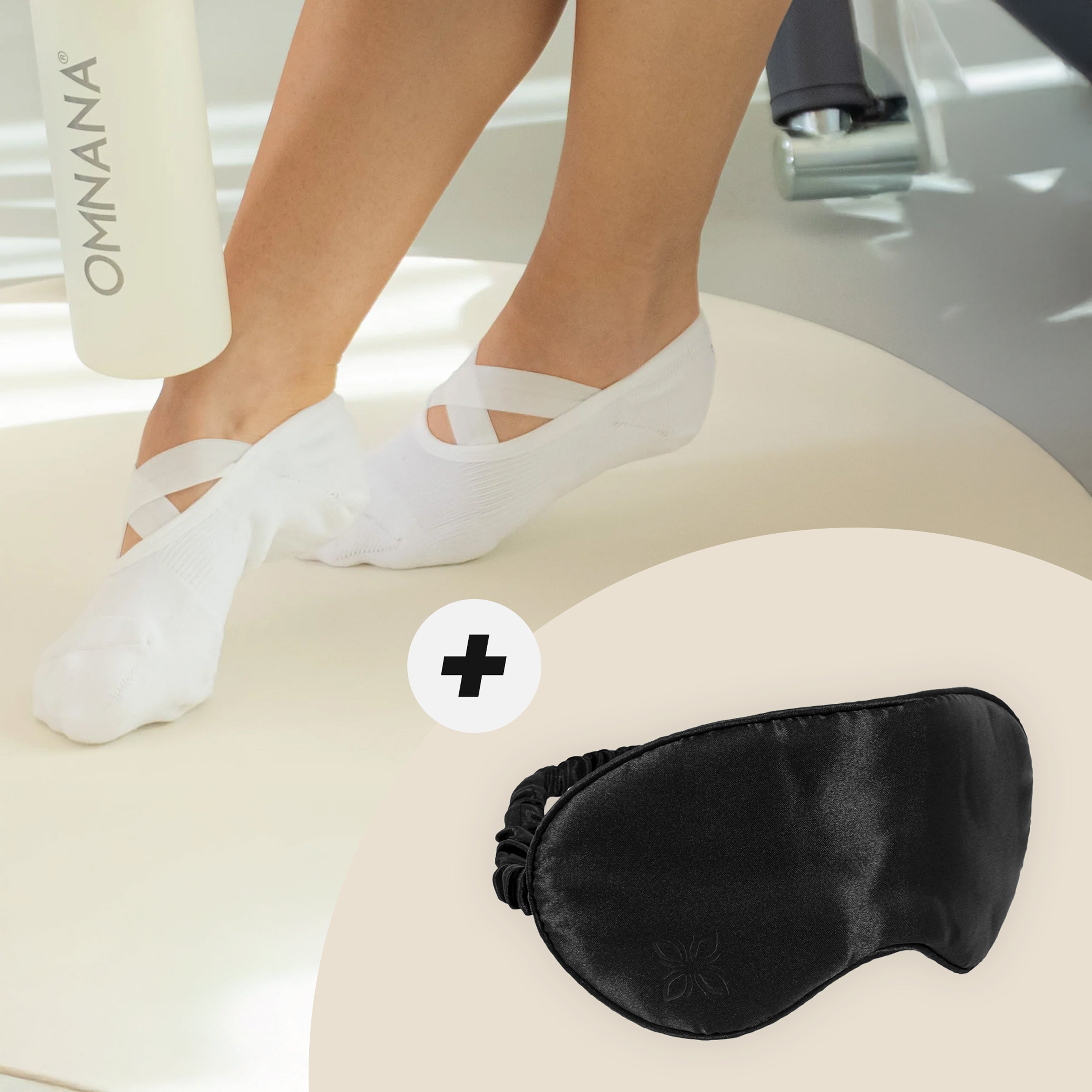 Gratis STAYA™ Studio Socken + SoftNap™ Schlafmaske